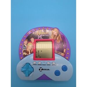 Hannah Montana Electronic Handheld Game 5 Games‎ In 1 Zizzle 2007